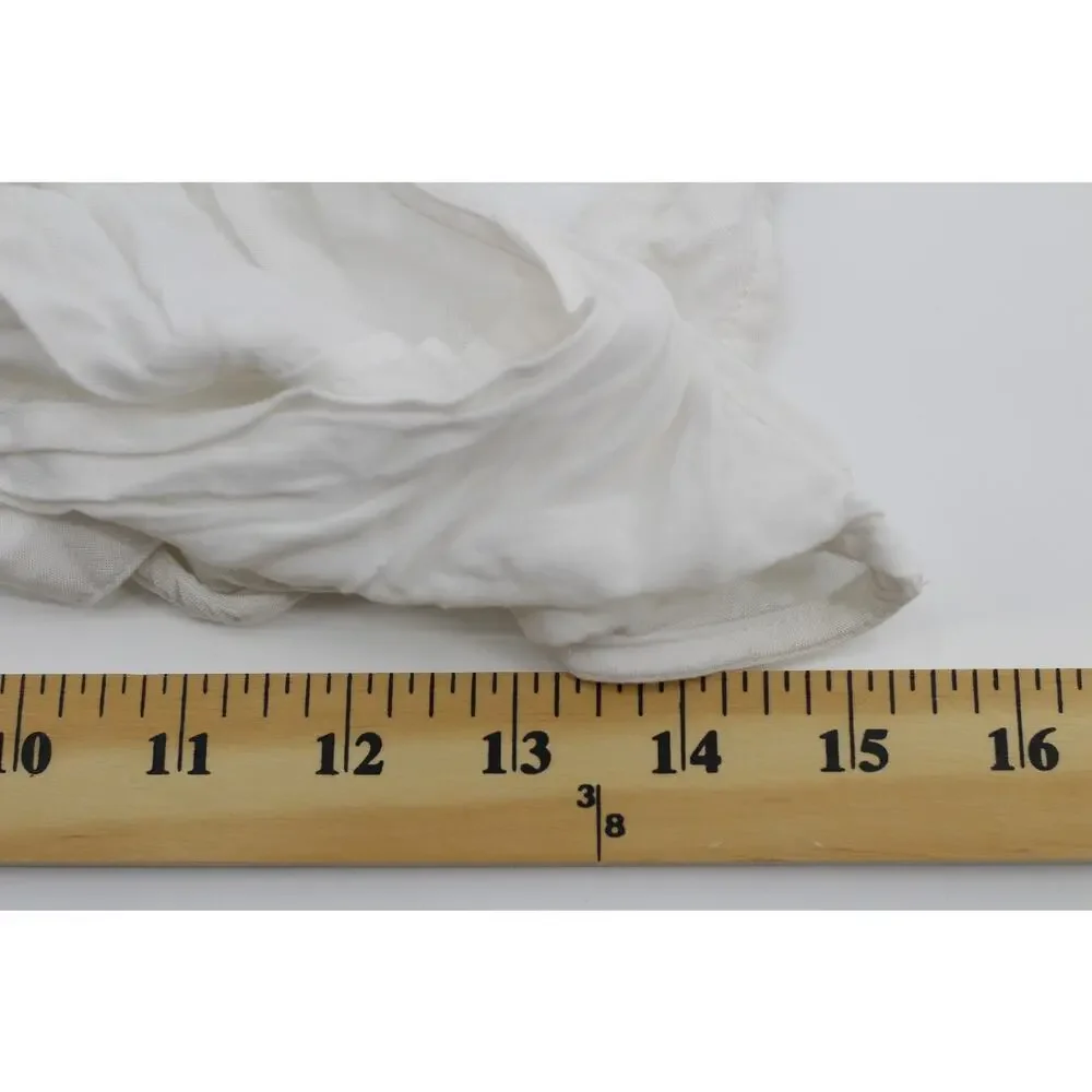 Asos  open tie back tank top mini dress‎ womens 6 angelcore romantic coastal - Picture 6 of 6